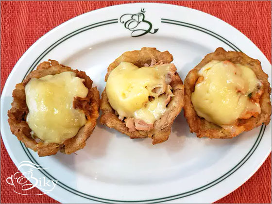 Tostones rellenos