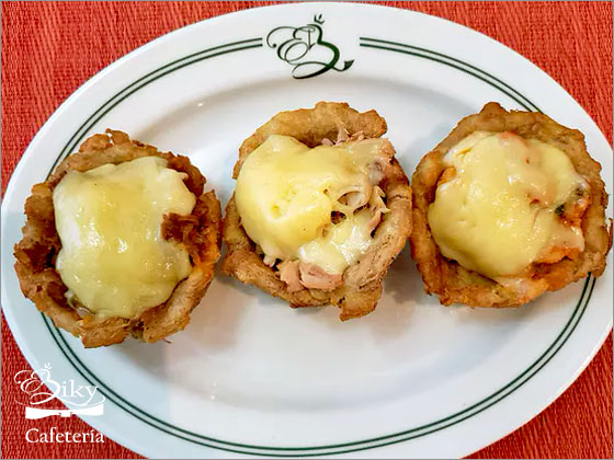 Tostones rellenos