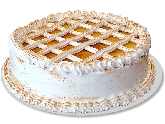 Tarta crema y merengue